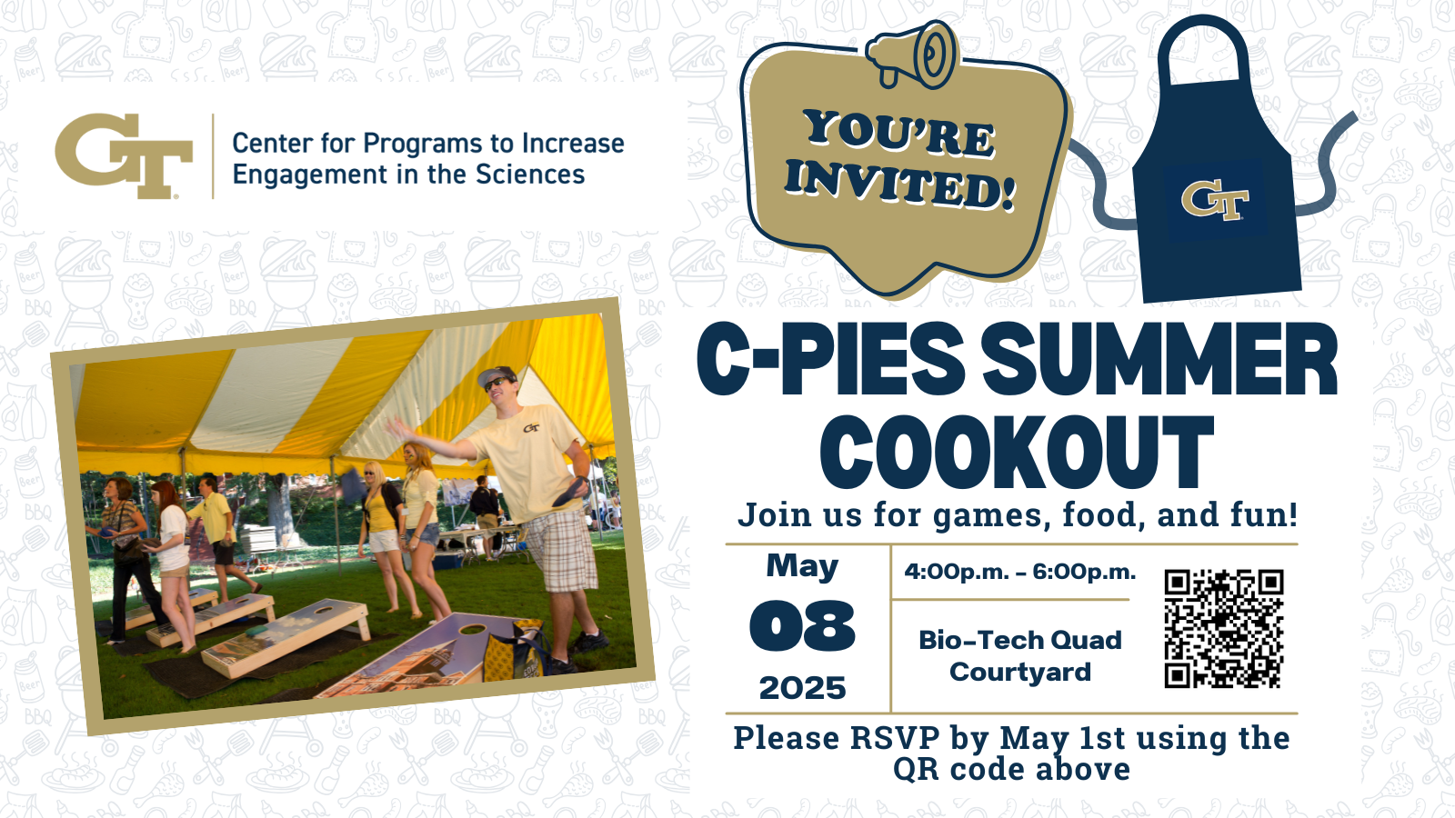 C-PIES Summer Cookout: May 8, 2025