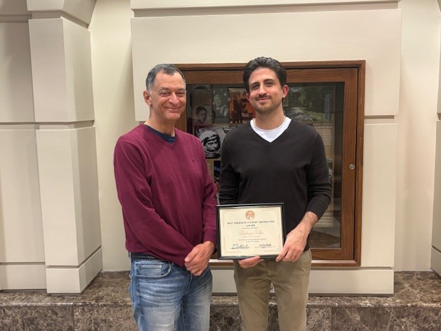 Image of award recipiant Zachary Tilder