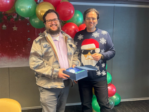 2024 Chris Wiese.jpg Chris Wiese getting award