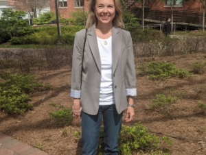 Beth Cabrera in Harrison Square